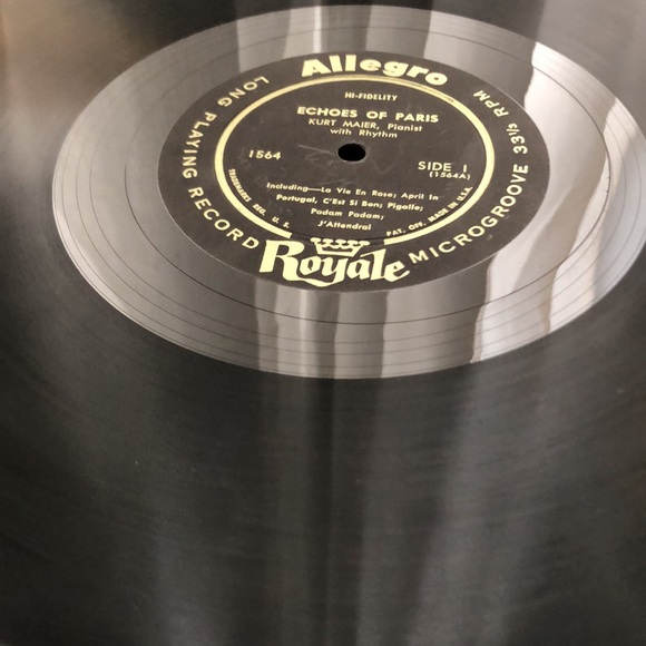 Kurt Maier Echoes Of Paris Vinyl Lp - Picture 8 of 10